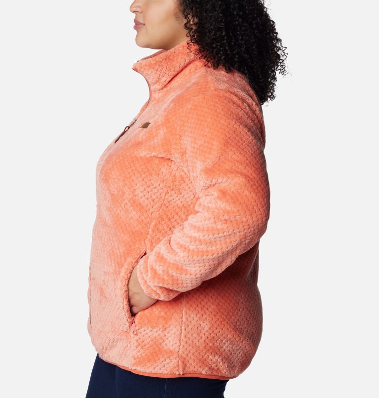 Plus size columbia hot sale three lakes fleece jacket