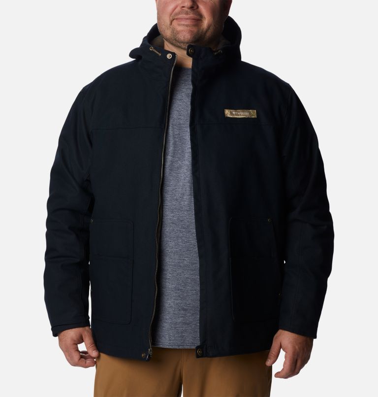 Men's Roughtail Work Hooded Jacket - Big, Color: Black, image 7