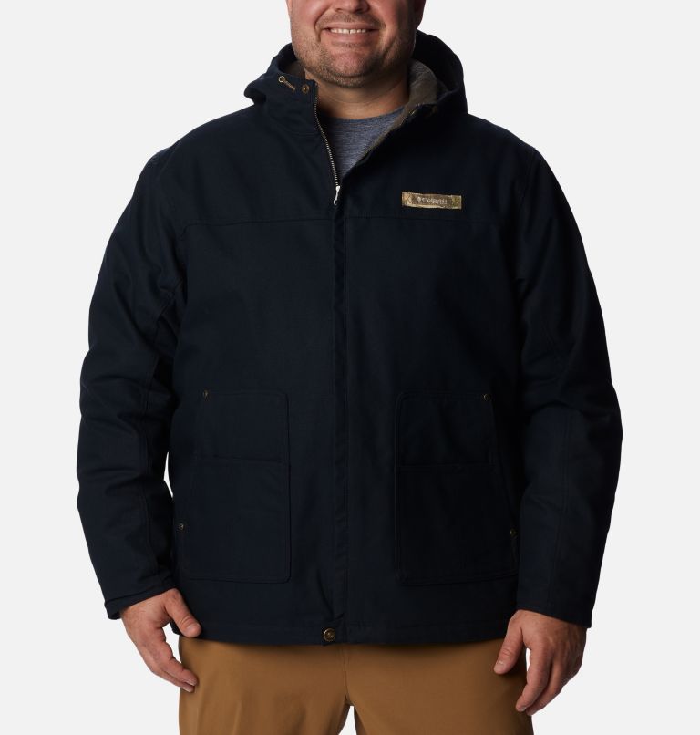 Men's Roughtail Work Hooded Jacket - Big, Color: Black, image 1