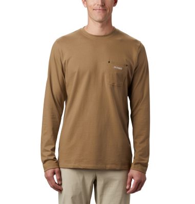 long sleeve pocket tee