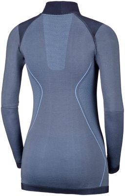 Women's Engineered Long Sleeve Half-Zip Crew W Engineered Half Zip | 508 | XS, Bluebell, back