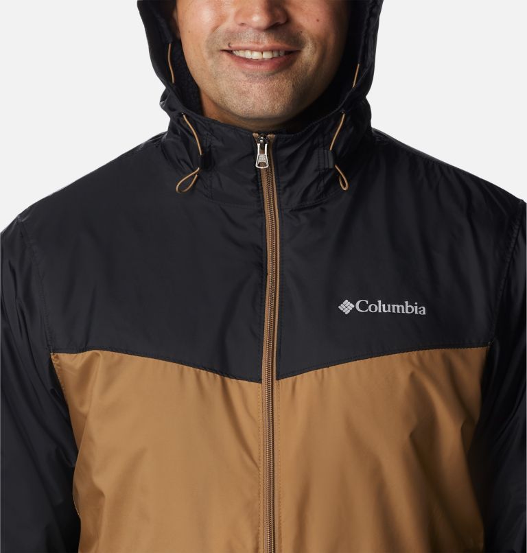 Men's Glennaker Sherpa Lined Jacket, Color: Black, Delta, image 4