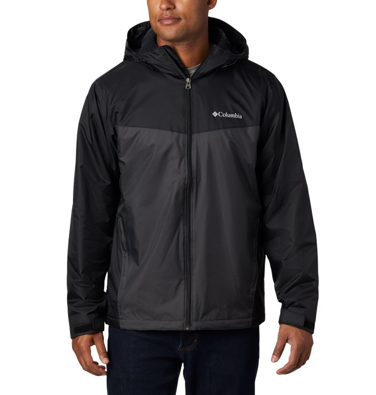 Columbia sherpa lined store rain jacket