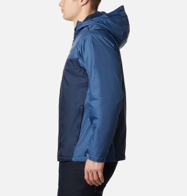 mens sherpa lined waterproof jacket