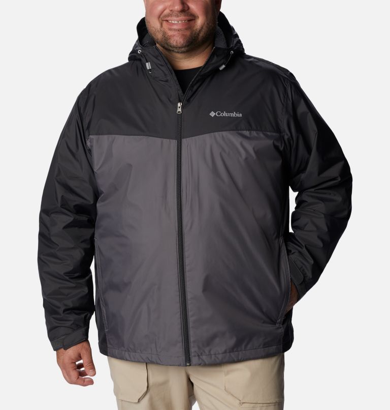 Columbia Men's Glennaker Lake Black/Grill Rain Jacket