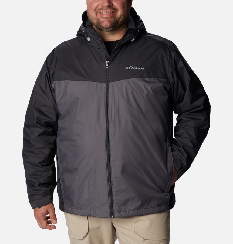 Men's Glennaker Sherpa Lined Jacket - Big, Color: Shark, City Grey, image 1