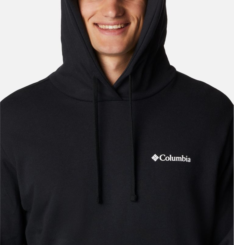 Thumbnail: Men's Viewmont II Sleeve Graphic Hoodie, Color: Black, White, image 4