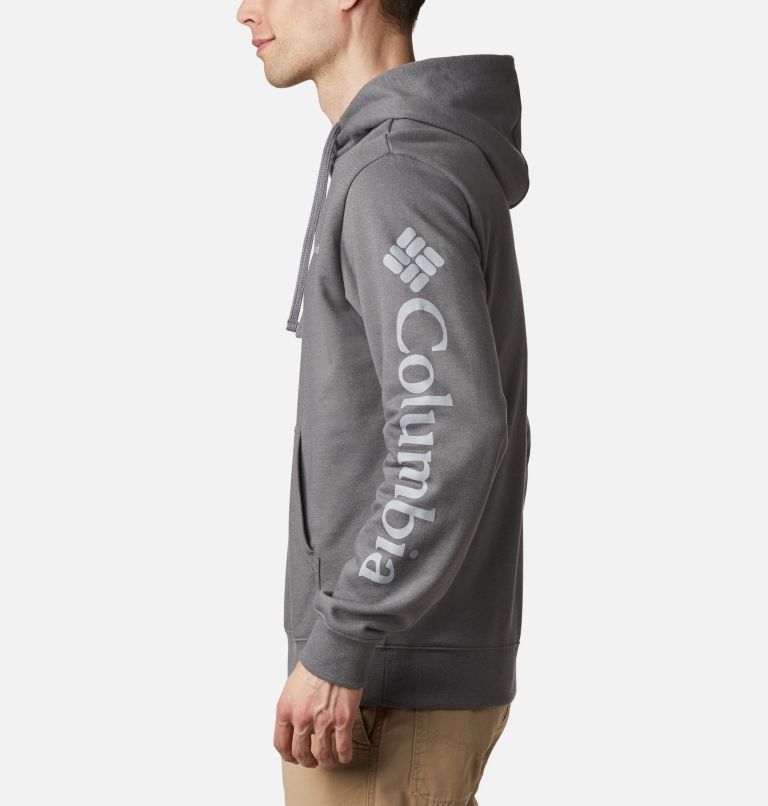 Men's Viewmont II Sleeve Graphic Hoodie, Color: City Grey, Columbia Grey, image 3