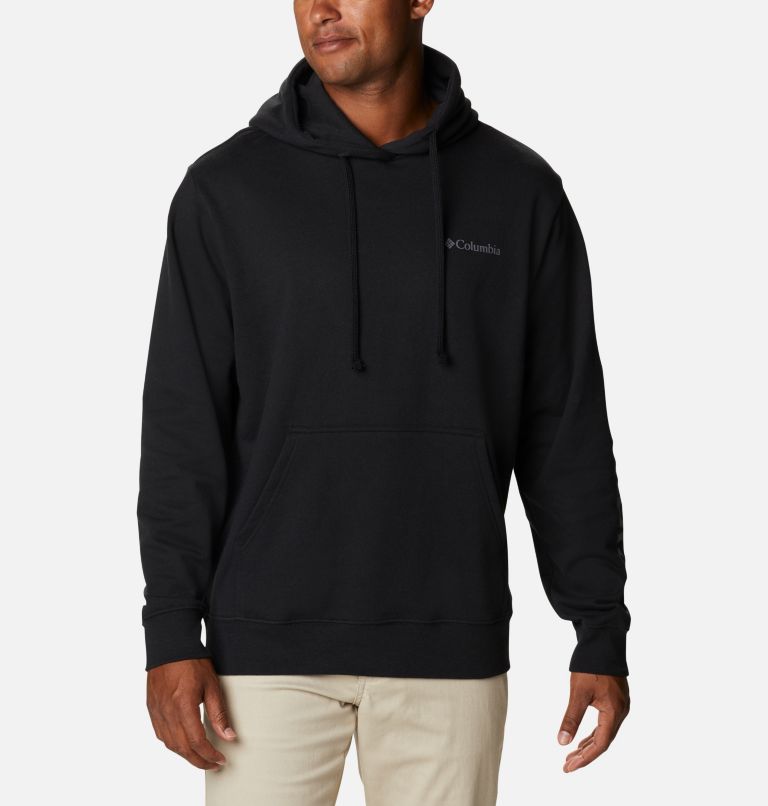 Thumbnail: Men’s Viewmont II Graphic Hoodie - Extended Size, Color: Black, City Grey, image 1