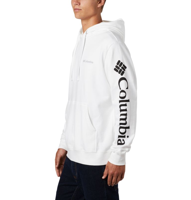 Thumbnail: Men's Viewmont II Sleeve Graphic Hoodie - Big, Color: White, image 3