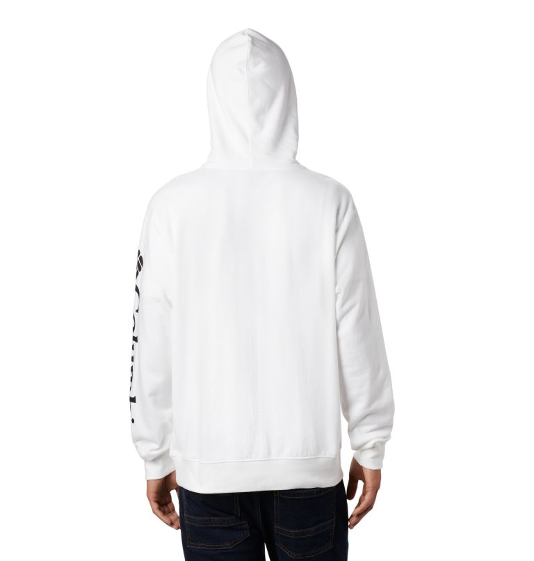 Thumbnail: Men's Viewmont II Sleeve Graphic Hoodie - Big, Color: White, image 2