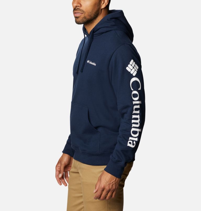 Thumbnail: Viewmont II Sleeve Graphic Hoodie | 466 | 2XT, Color: Collegiate Navy, image 3