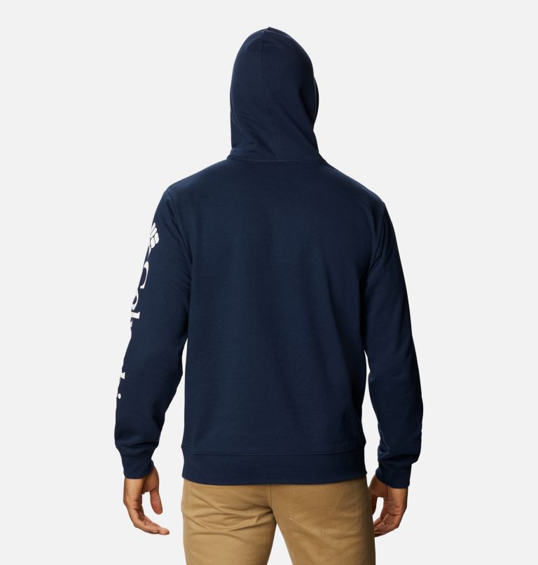 Thumbnail: Viewmont II Sleeve Graphic Hoodie | 466 | 2XT, Color: Collegiate Navy, image 2