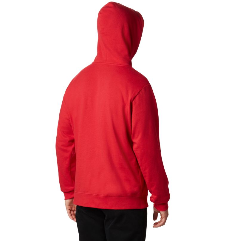 Men's Viewmont II Sleeve Graphic Hoodie - Tall, Color: Mountain Red, image 2