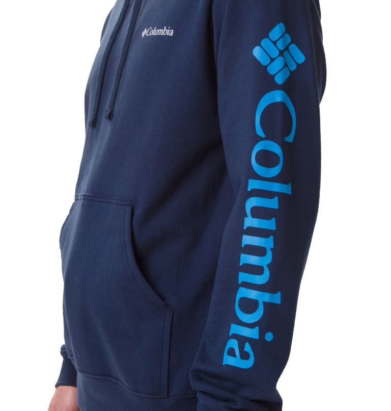 Men's Viewmont II Sleeve Graphic Hoodie, Color: Collegiate Navy, image 3