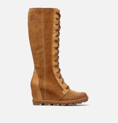 tall sorel wedge boots