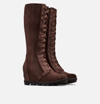 sorel joan of arctic wedge cattail
