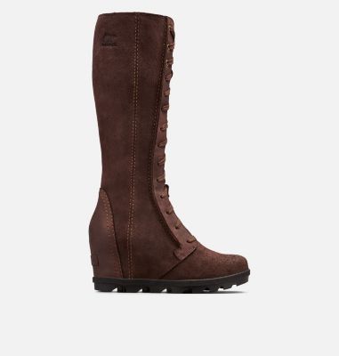 joan of arc wedge tall boot