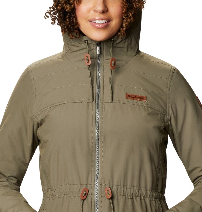 Women's Chatfield Hill Jacket, Color: Stone Green, image 4