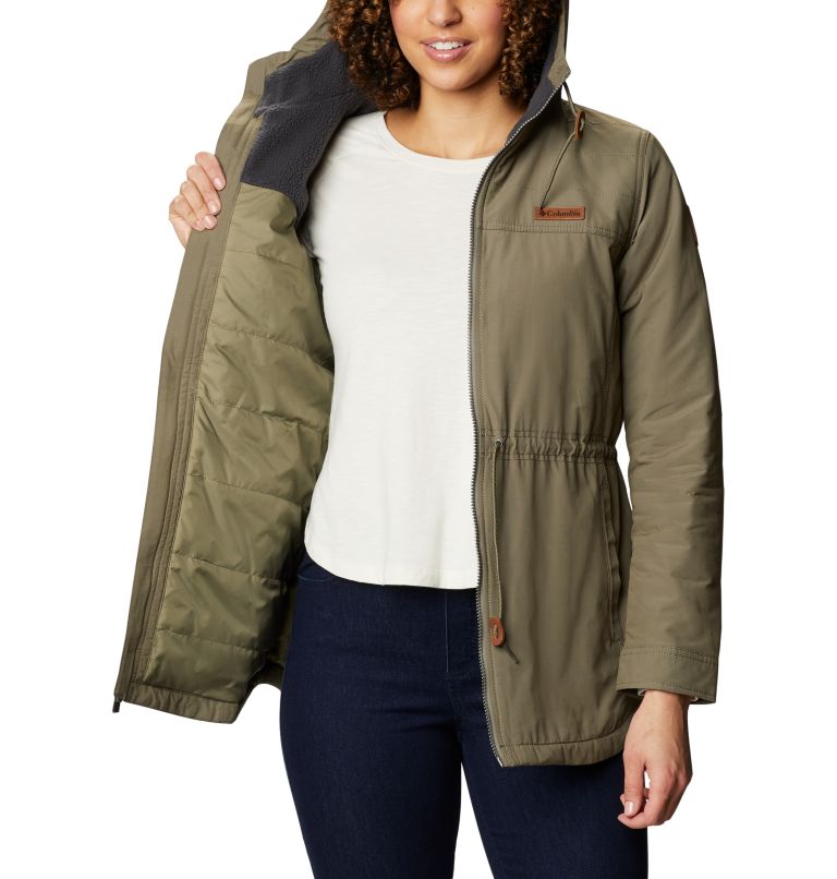 Women's Chatfield Hill Jacket, Color: Stone Green, image 5