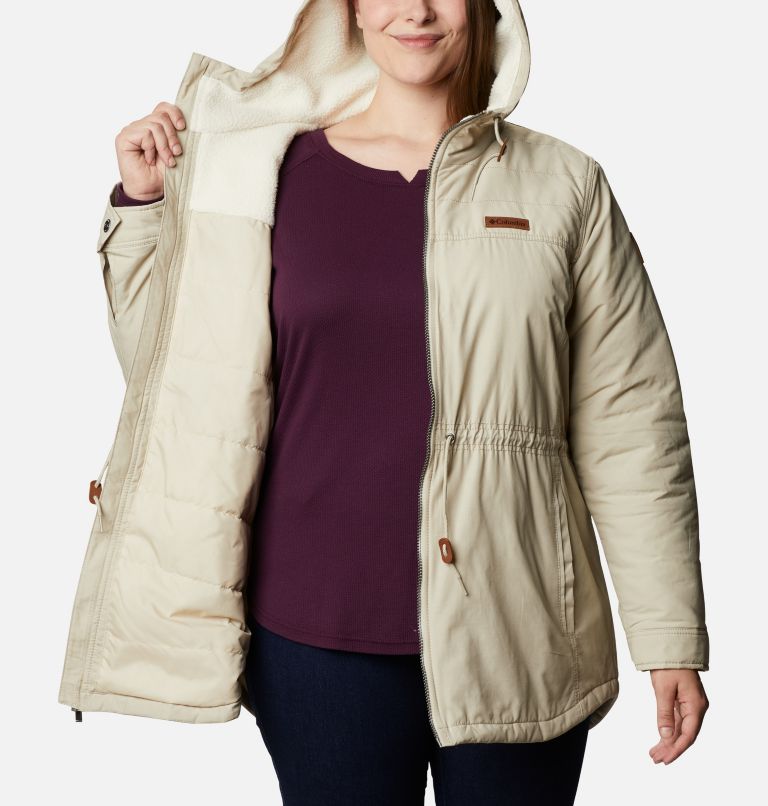 Women's Chatfield Hill Jacket - Plus Size, Color: Fossil, image 5