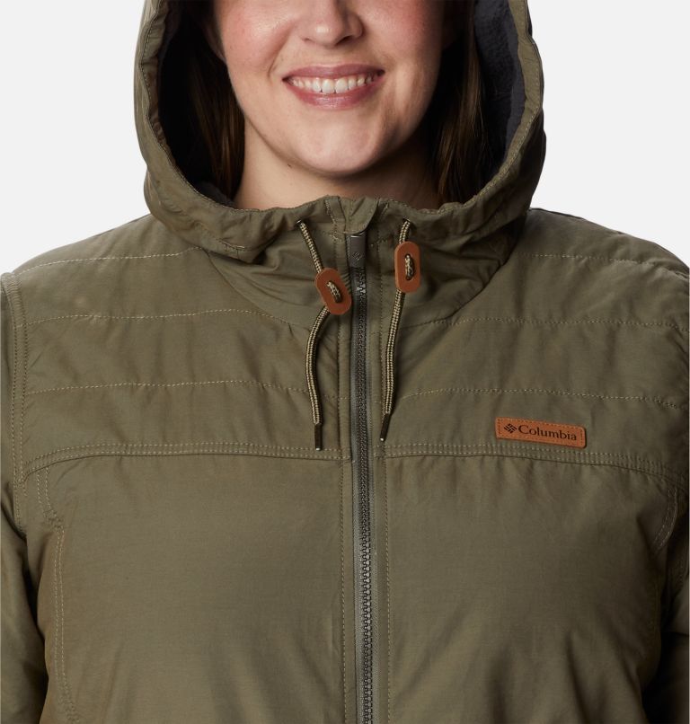Women's Chatfield Hill Jacket - Plus Size, Color: Stone Green, image 4