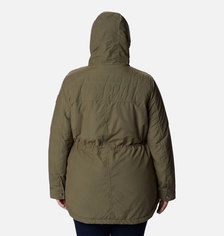 Thumbnail: Women's Chatfield Hill Jacket - Plus Size, Color: Stone Green, image 2