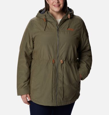 columbia womens green jacket