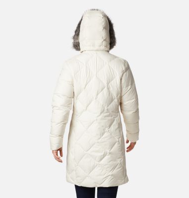 Women's Icy Heights&trade; II Mid Length Down Jacket Icy Heights&trade; II Mid Length Dow | 010 | L, Chalk, back