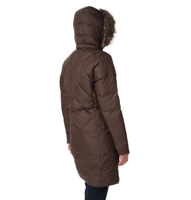 Women's Icy Heights&trade; II Mid Length Down Jacket Icy Heights&trade; II Mid Length Dow | 010 | L, Olive Green, back