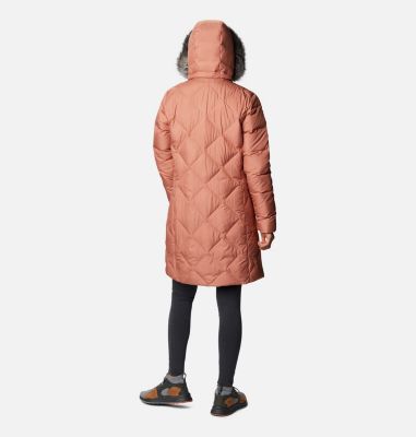Women's Icy Heights&trade; II Mid Length Down Jacket Icy Heights&trade; II Mid Length Dow | 010 | L, Nova Pink, back