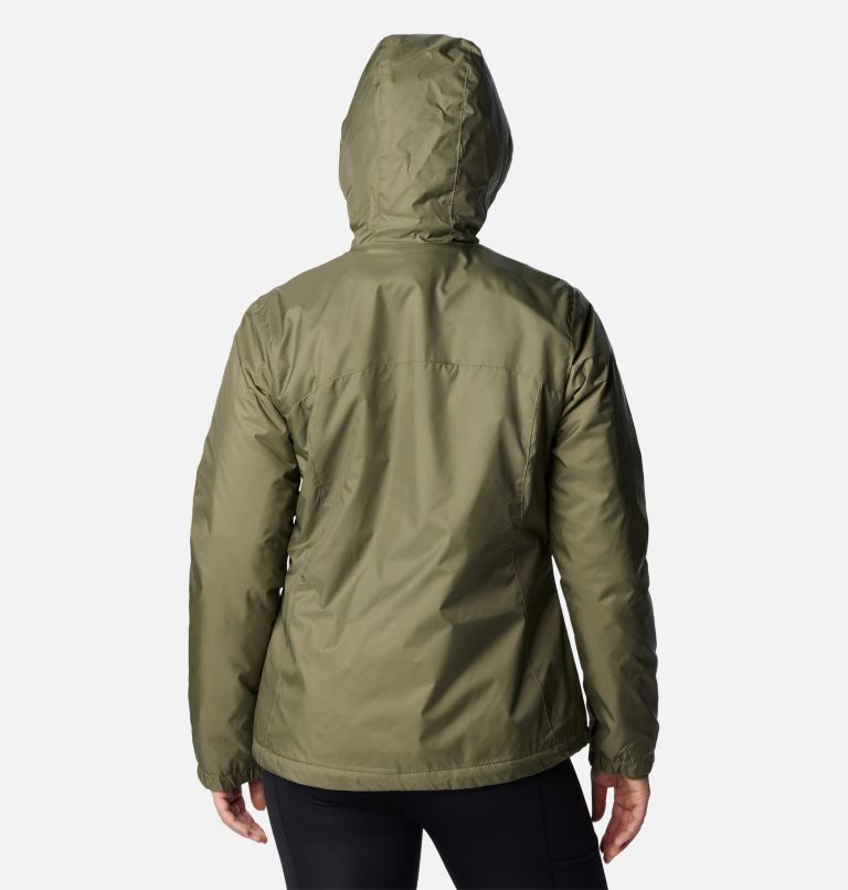 Thumbnail: Women's Switchback Sherpa Lined Jacket, Color: Stone Green, image 2