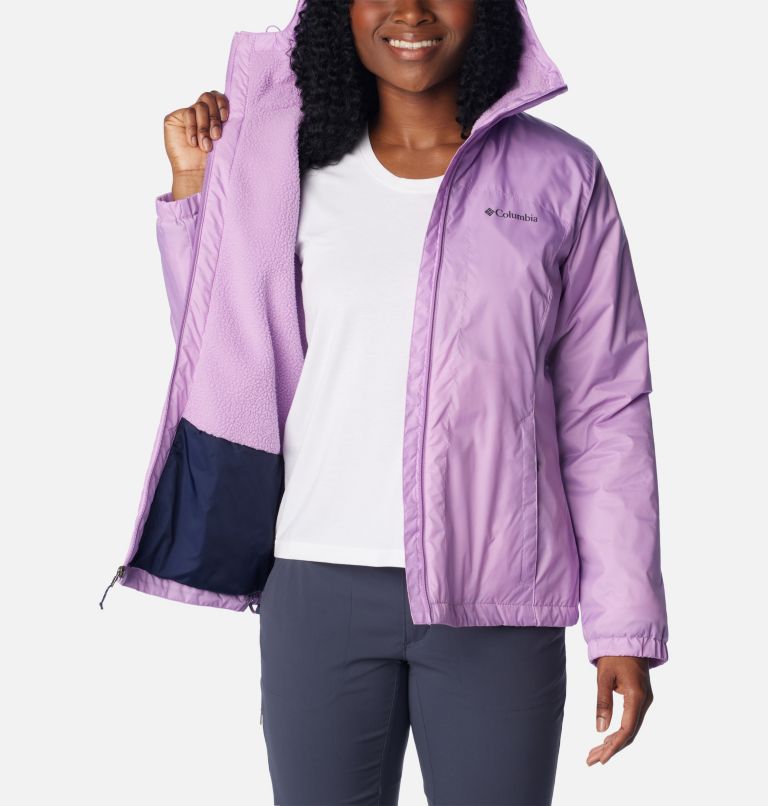 Women's Switchback Sherpa Lined Jacket, Color: Gumdrop, image 5