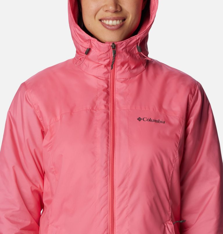 Thumbnail: Women's Switchback Sherpa Lined Jacket, Color: Camellia Rose, image 4