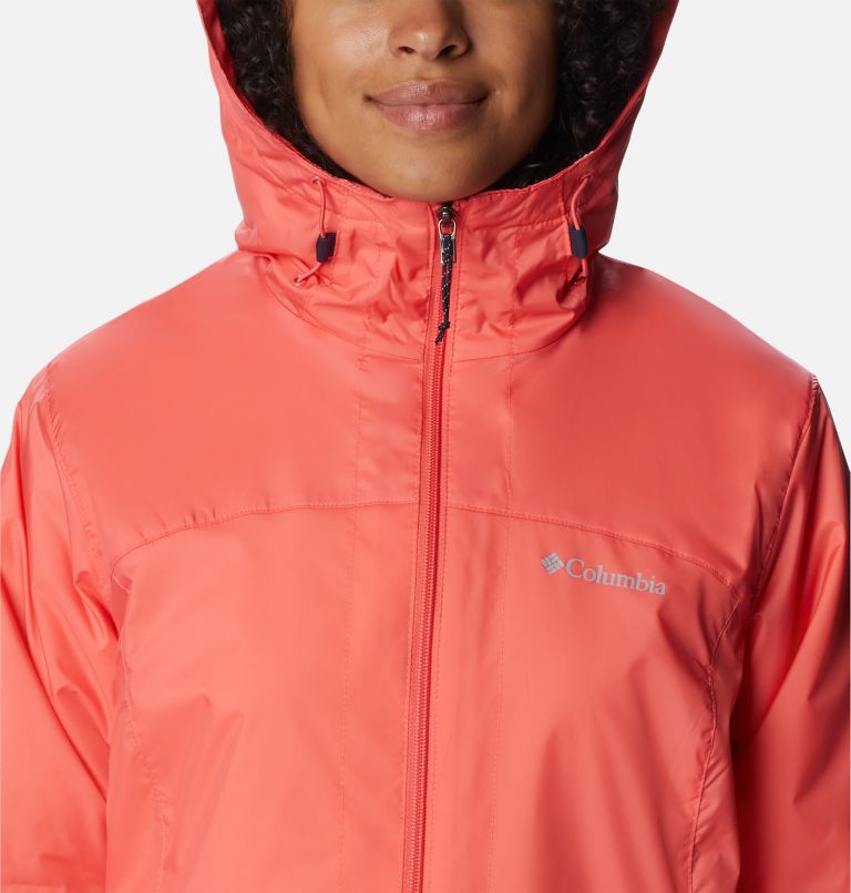 Thumbnail: Women's Switchback Sherpa Lined Jacket, Color: Blush Pink, image 4