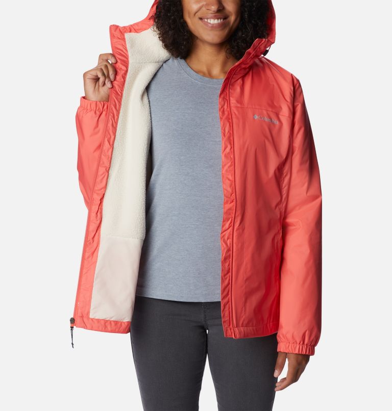 Thumbnail: Women's Switchback Sherpa Lined Jacket, Color: Blush Pink, image 5