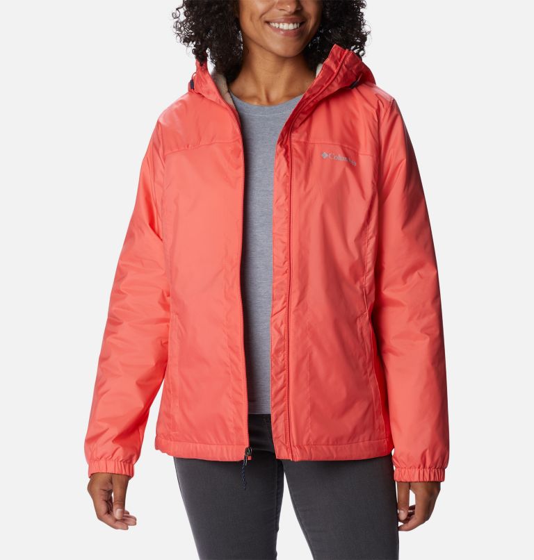 Women's Switchback Sherpa Lined Jacket, Color: Blush Pink, image 7