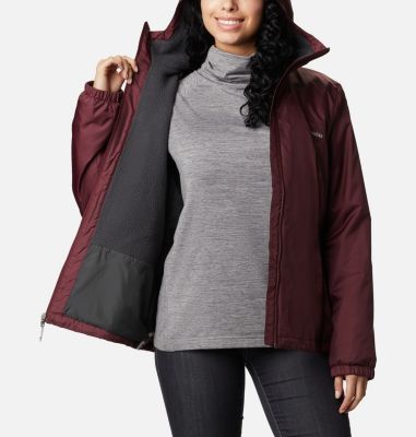 columbia women's insulated rain jacket