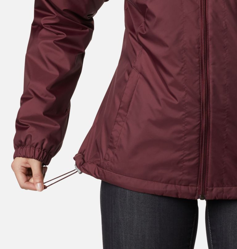 Thumbnail: Women's Switchback Sherpa Lined Jacket, Color: Malbec, image 6