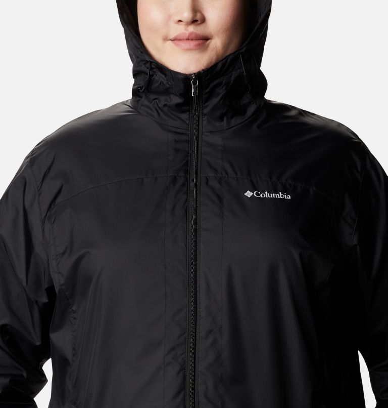 Thumbnail: Women's Switchback Sherpa Lined Jacket - Plus Size, Color: Black, image 4