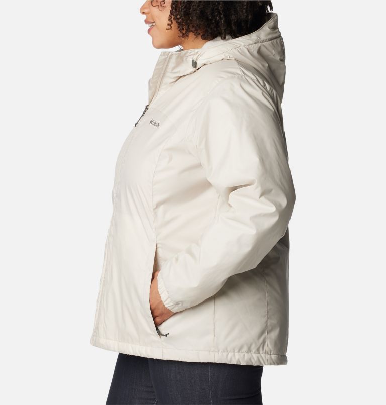 Thumbnail: Women's Switchback Sherpa Lined Jacket - Plus Size, Color: Dark Stone, image 3