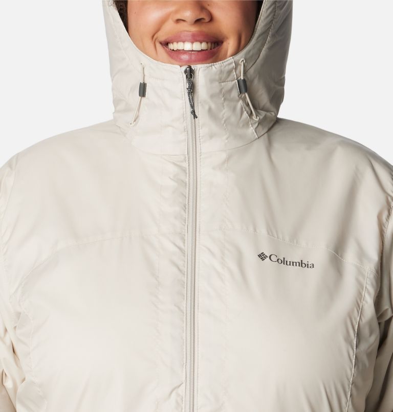 Thumbnail: Women's Switchback Sherpa Lined Jacket - Plus Size, Color: Dark Stone, image 4