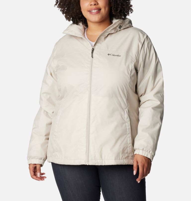 Women's Switchback Sherpa Lined Jacket - Plus Size, Color: Dark Stone, image 1