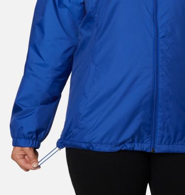 women's plus size sherpa lined jacket