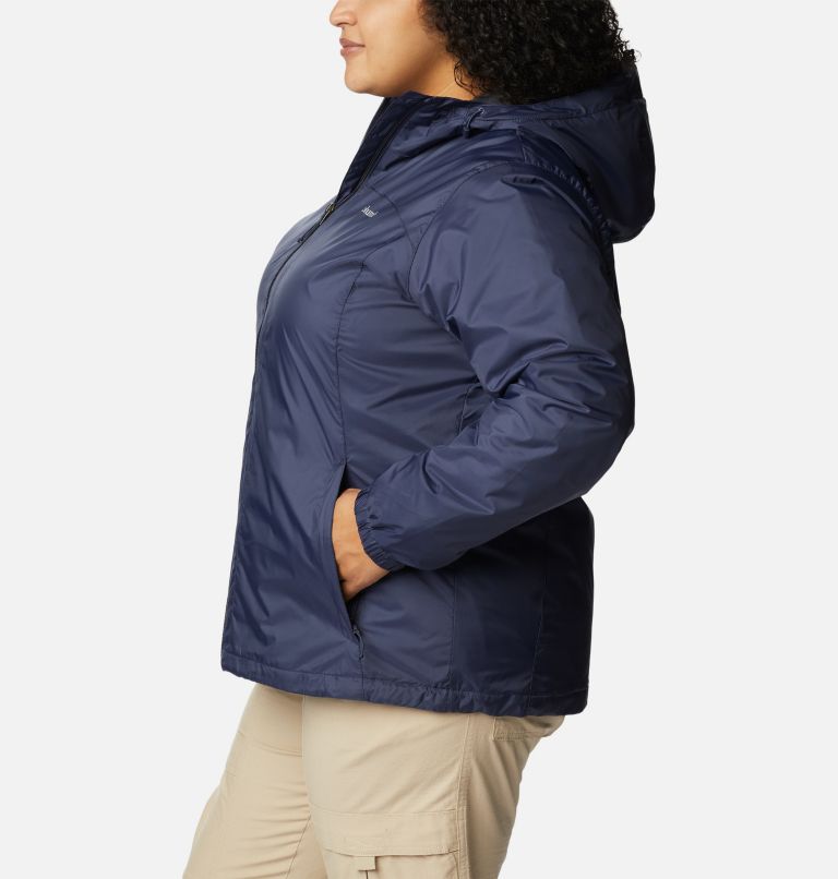 Thumbnail: Women's Switchback Sherpa Lined Jacket - Plus Size, Color: Nocturnal, image 3