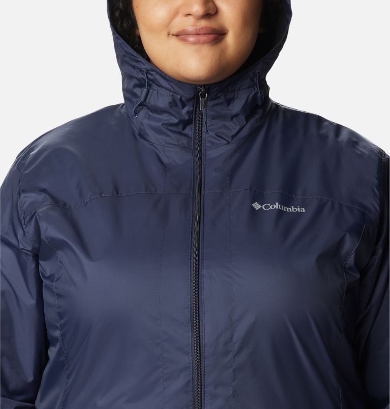 Women's Switchback Sherpa Lined Jacket - Plus Size, Color: Nocturnal, image 4