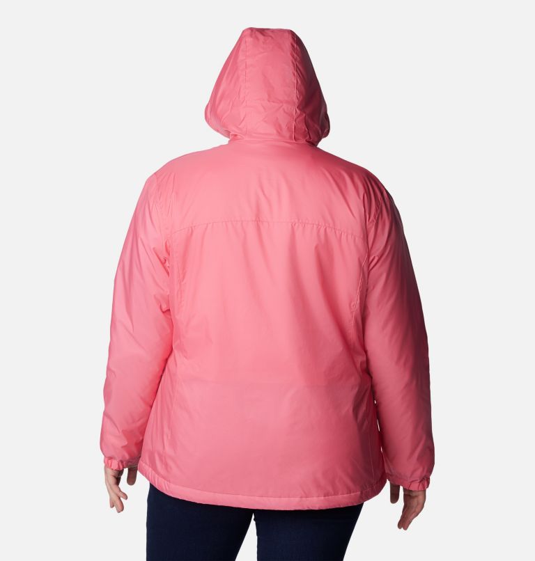 Women's Switchback Sherpa Lined Jacket - Plus Size, Color: Camellia Rose, image 2