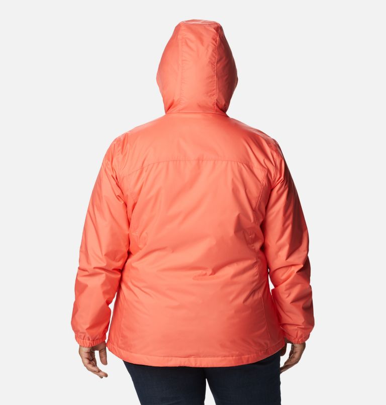 Thumbnail: Women's Switchback Sherpa Lined Jacket - Plus Size, Color: Blush Pink, image 2