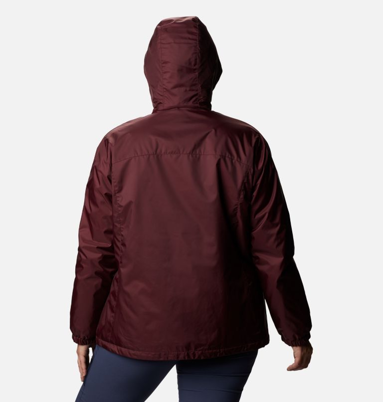 Women's Switchback Sherpa Lined Jacket - Plus Size, Color: Malbec, image 2