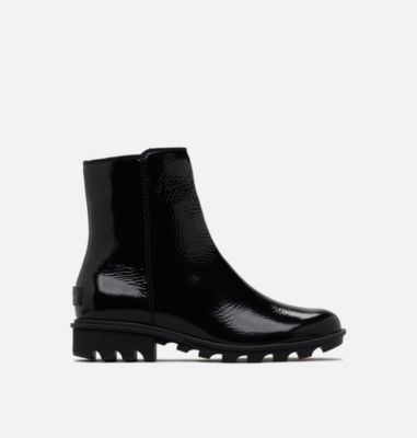 sorel phoenix zip waterproof leather boots